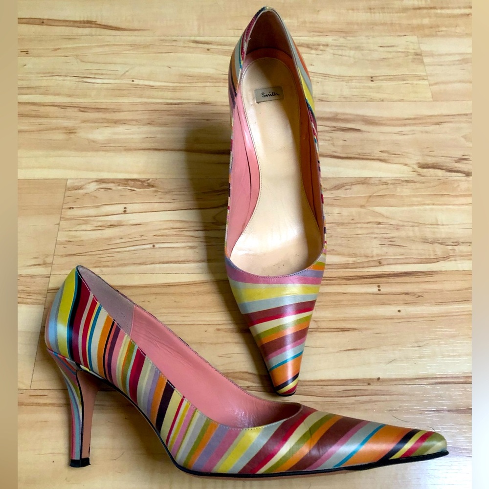 Paul Smith vintage stripe heels